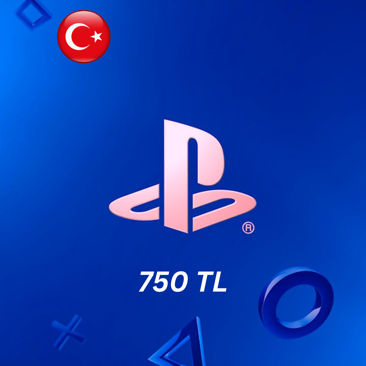 PSN Gift Card 750 Лир (Турция)